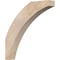 Ekena Millwork 3 1/2"W x 22"D x 22"H Thorton Smooth Knee Brace, Douglas Fir BRC04X22X22THR00SDF - alternate 1